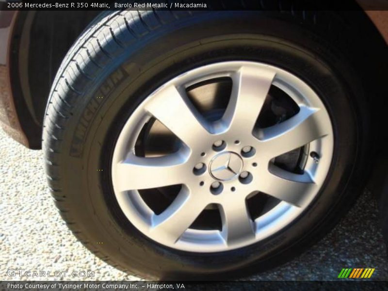 Barolo Red Metallic / Macadamia 2006 Mercedes-Benz R 350 4Matic