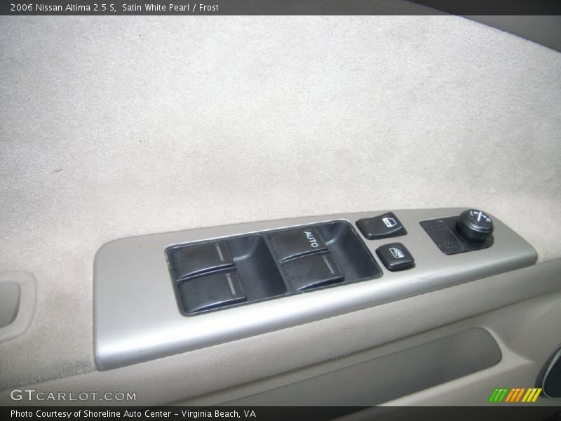 Satin White Pearl / Frost 2006 Nissan Altima 2.5 S