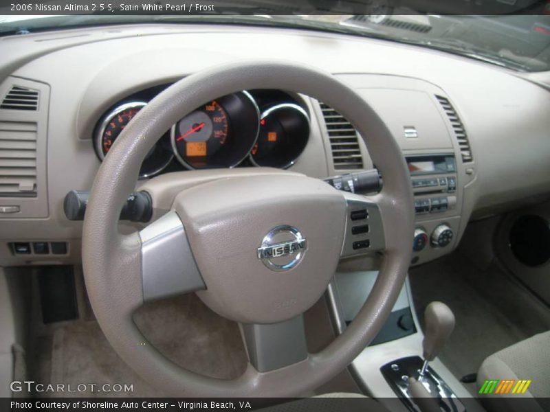 Satin White Pearl / Frost 2006 Nissan Altima 2.5 S