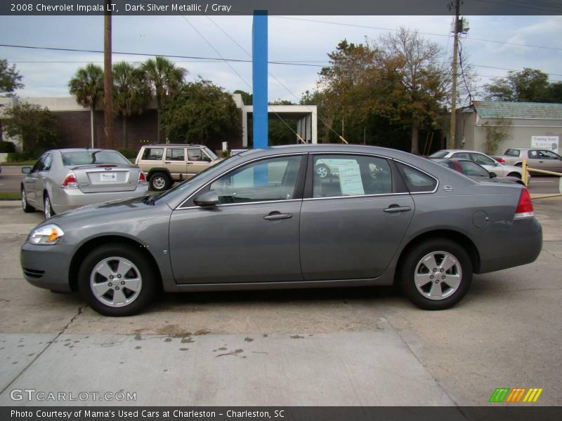 Dark Silver Metallic / Gray 2008 Chevrolet Impala LT
