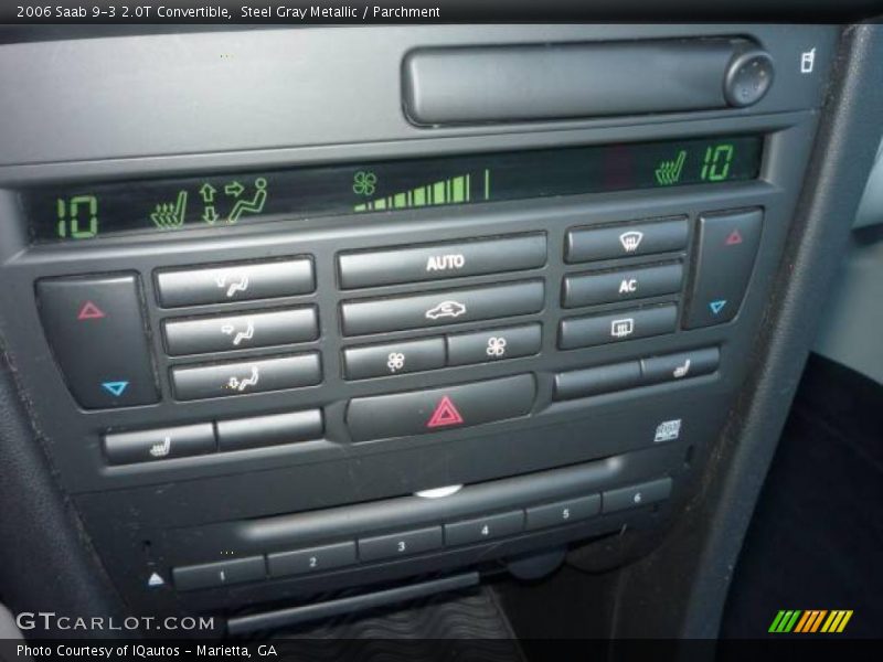 Steel Gray Metallic / Parchment 2006 Saab 9-3 2.0T Convertible