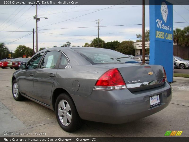 Dark Silver Metallic / Gray 2008 Chevrolet Impala LT