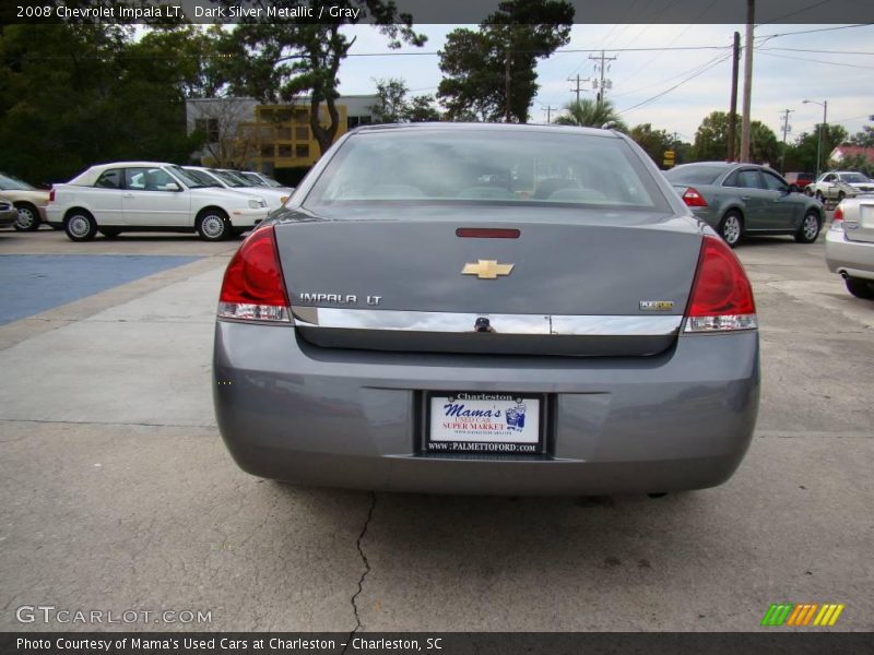 Dark Silver Metallic / Gray 2008 Chevrolet Impala LT