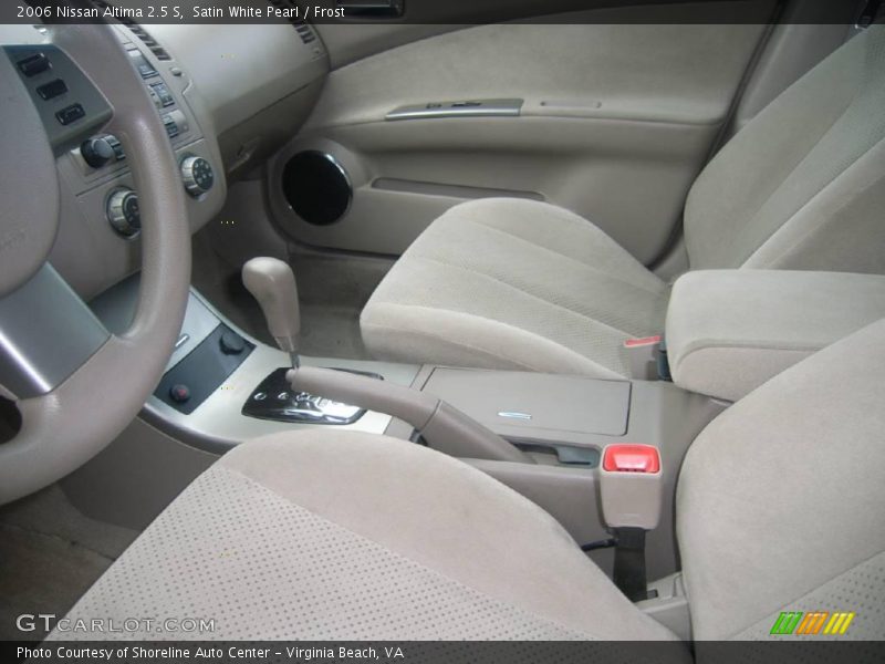 Satin White Pearl / Frost 2006 Nissan Altima 2.5 S