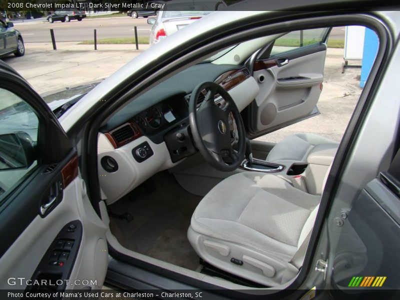 Dark Silver Metallic / Gray 2008 Chevrolet Impala LT