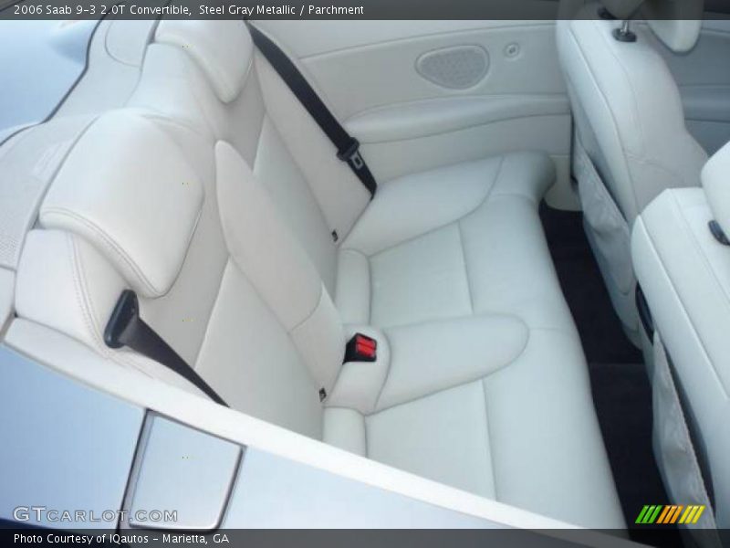 Steel Gray Metallic / Parchment 2006 Saab 9-3 2.0T Convertible