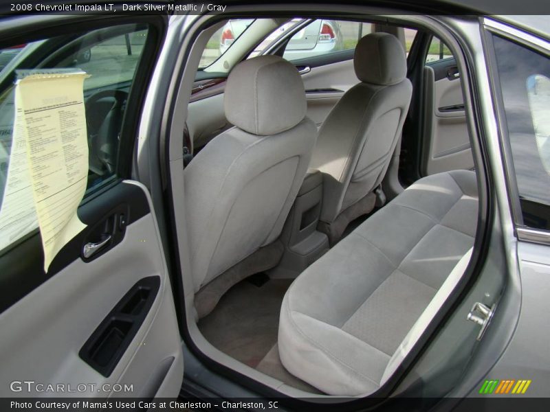 Dark Silver Metallic / Gray 2008 Chevrolet Impala LT