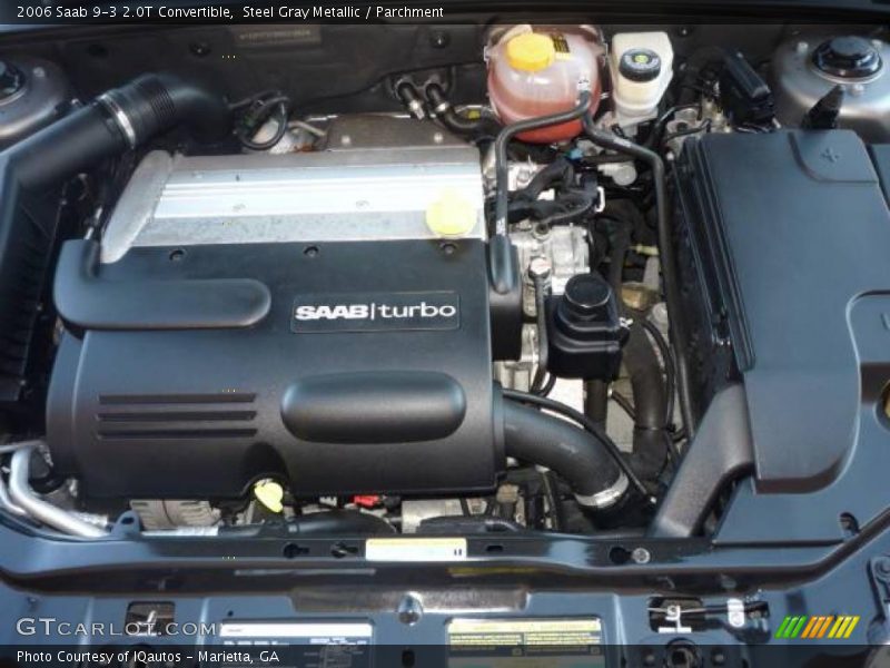 Steel Gray Metallic / Parchment 2006 Saab 9-3 2.0T Convertible