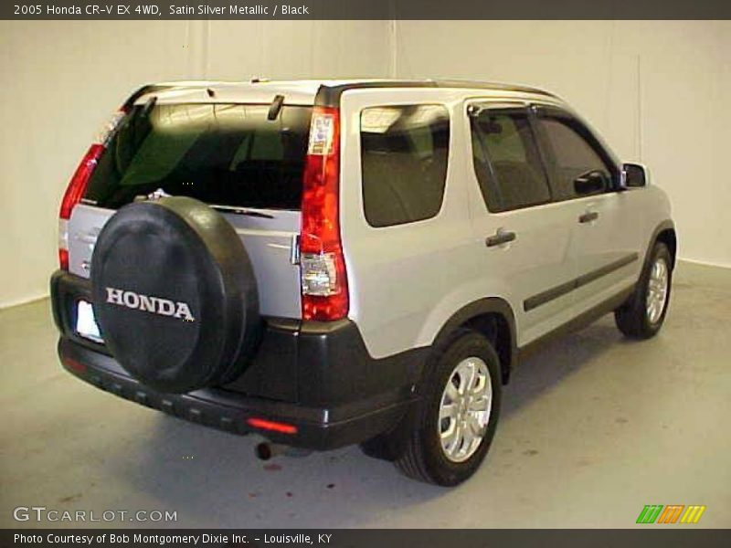 Satin Silver Metallic / Black 2005 Honda CR-V EX 4WD