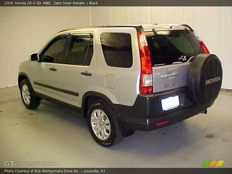 Satin Silver Metallic / Black 2005 Honda CR-V EX 4WD