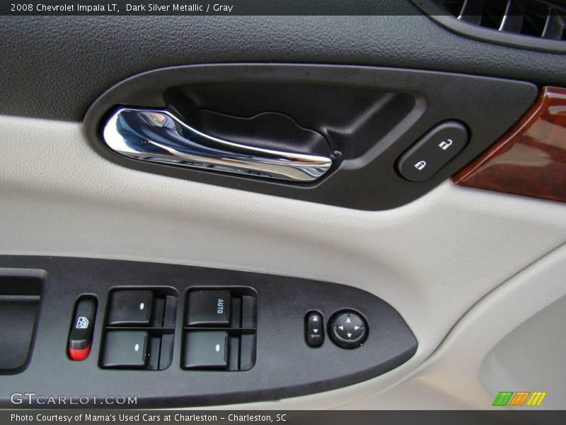 Dark Silver Metallic / Gray 2008 Chevrolet Impala LT