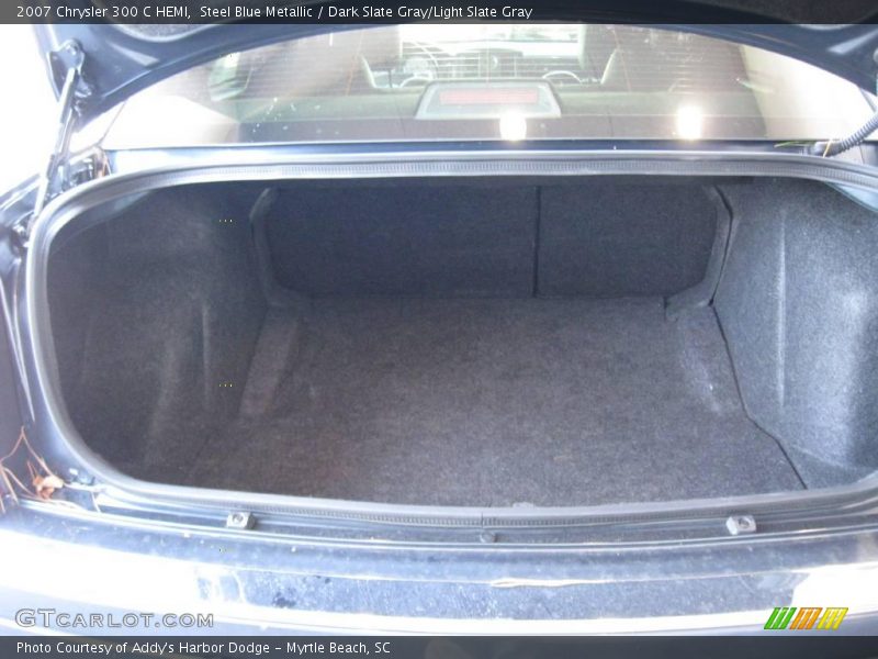Steel Blue Metallic / Dark Slate Gray/Light Slate Gray 2007 Chrysler 300 C HEMI