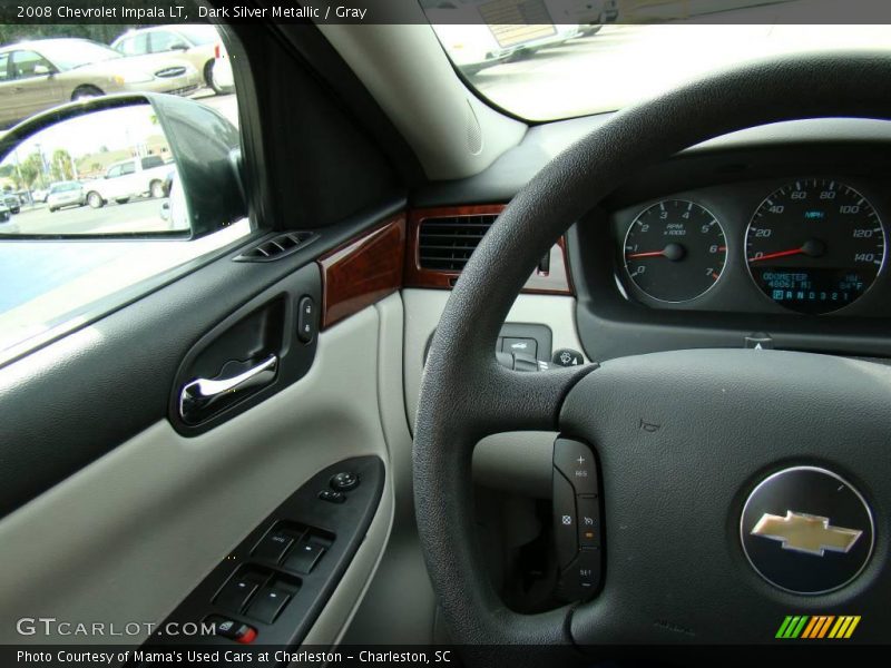 Dark Silver Metallic / Gray 2008 Chevrolet Impala LT
