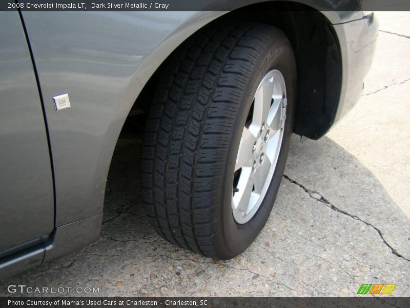 Dark Silver Metallic / Gray 2008 Chevrolet Impala LT