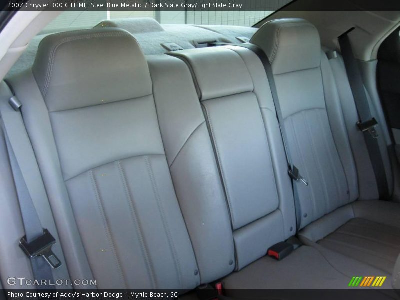 Steel Blue Metallic / Dark Slate Gray/Light Slate Gray 2007 Chrysler 300 C HEMI