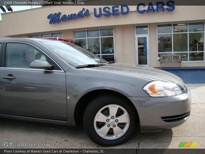 Dark Silver Metallic / Gray 2008 Chevrolet Impala LT