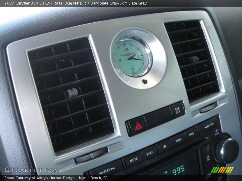 Steel Blue Metallic / Dark Slate Gray/Light Slate Gray 2007 Chrysler 300 C HEMI