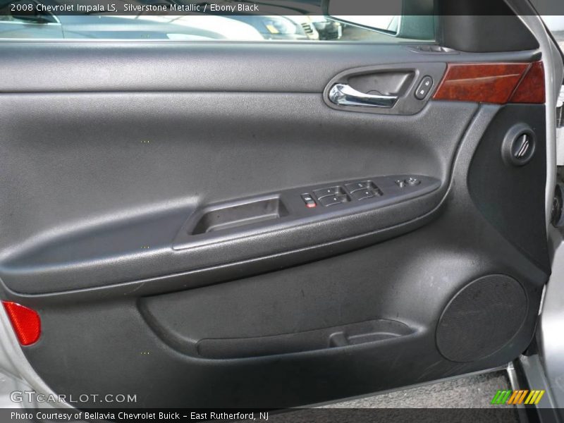 Silverstone Metallic / Ebony Black 2008 Chevrolet Impala LS