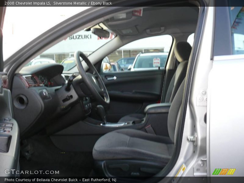 Silverstone Metallic / Ebony Black 2008 Chevrolet Impala LS
