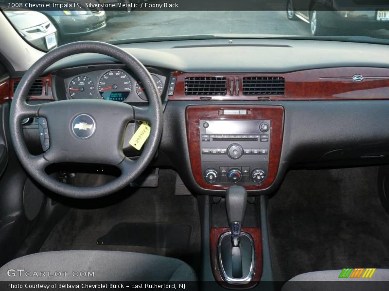 Silverstone Metallic / Ebony Black 2008 Chevrolet Impala LS