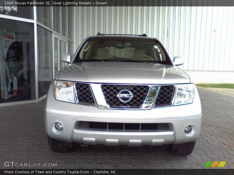 Silver Lightning Metallic / Desert 2006 Nissan Pathfinder SE