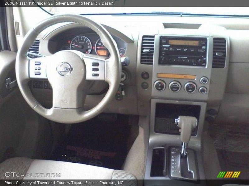 Silver Lightning Metallic / Desert 2006 Nissan Pathfinder SE