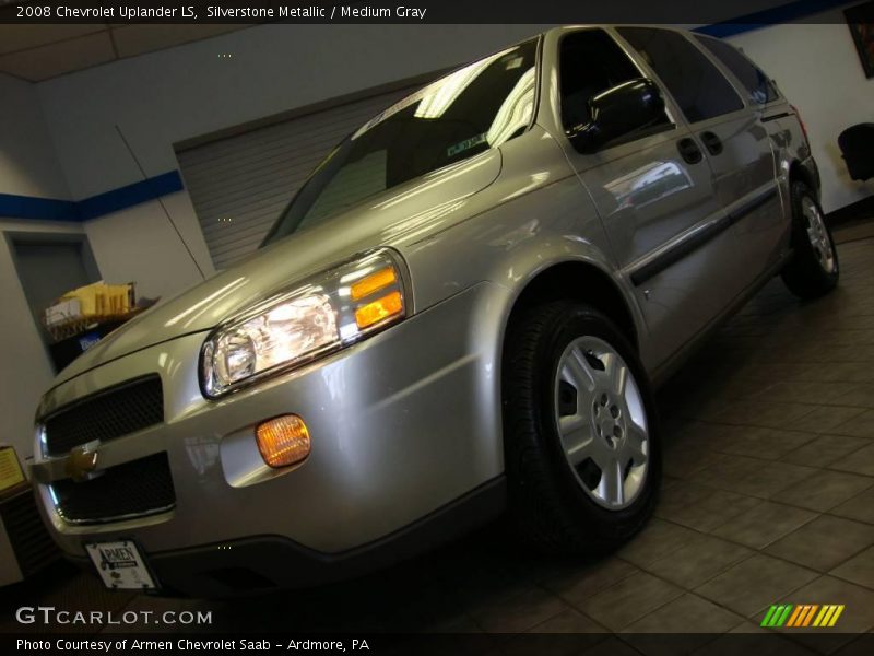 Silverstone Metallic / Medium Gray 2008 Chevrolet Uplander LS
