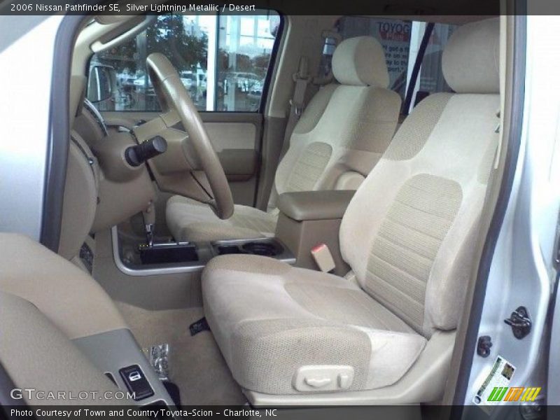 Silver Lightning Metallic / Desert 2006 Nissan Pathfinder SE