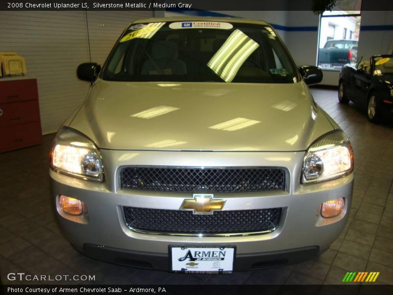 Silverstone Metallic / Medium Gray 2008 Chevrolet Uplander LS