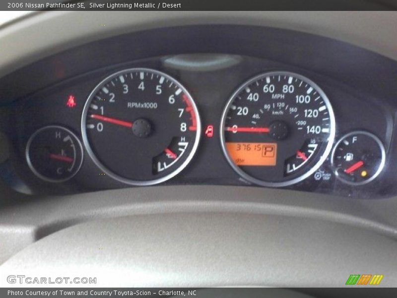 Silver Lightning Metallic / Desert 2006 Nissan Pathfinder SE