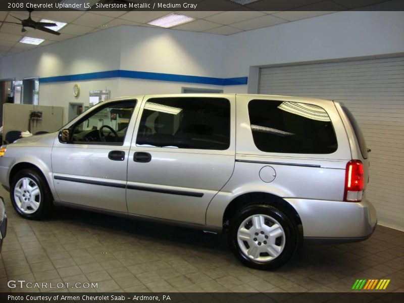 Silverstone Metallic / Medium Gray 2008 Chevrolet Uplander LS