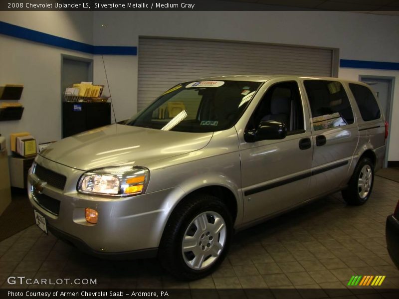 Silverstone Metallic / Medium Gray 2008 Chevrolet Uplander LS