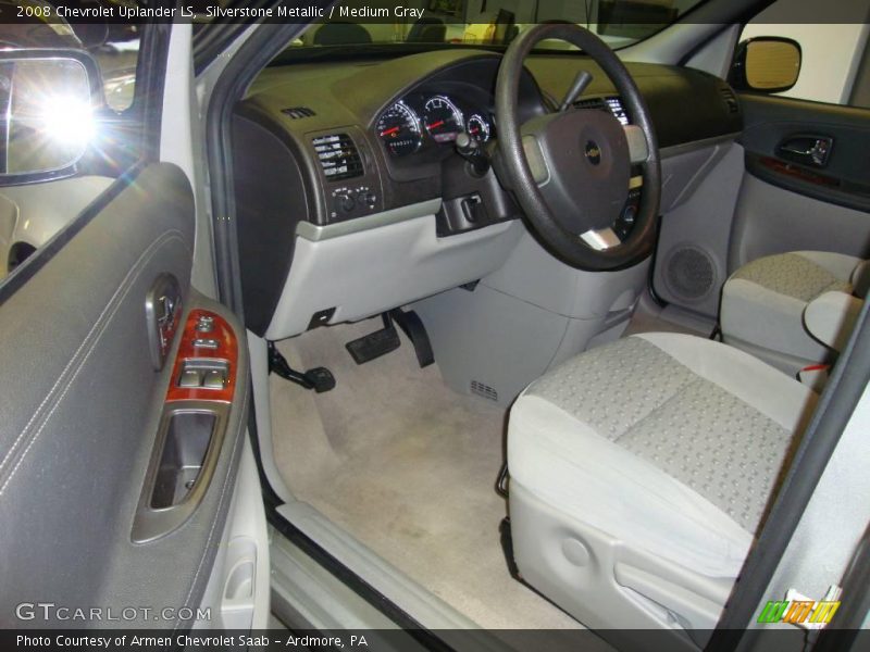 Silverstone Metallic / Medium Gray 2008 Chevrolet Uplander LS