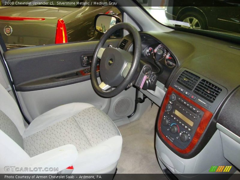 Silverstone Metallic / Medium Gray 2008 Chevrolet Uplander LS