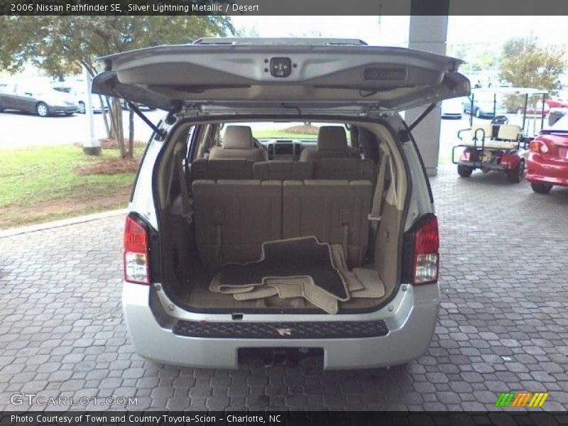 Silver Lightning Metallic / Desert 2006 Nissan Pathfinder SE