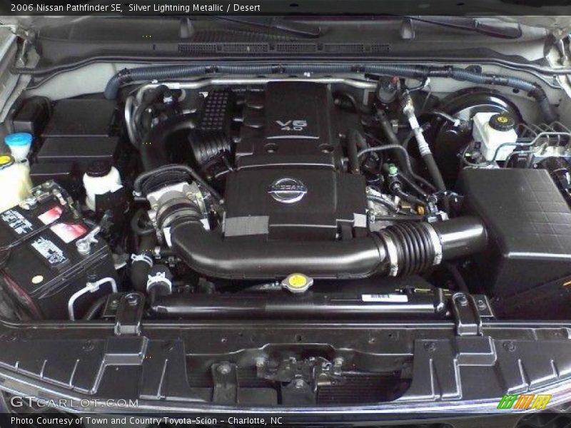 Silver Lightning Metallic / Desert 2006 Nissan Pathfinder SE