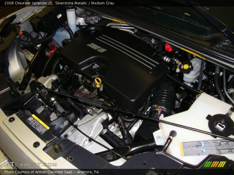 Silverstone Metallic / Medium Gray 2008 Chevrolet Uplander LS