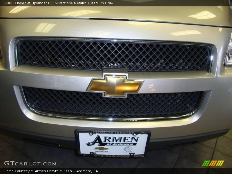 Silverstone Metallic / Medium Gray 2008 Chevrolet Uplander LS