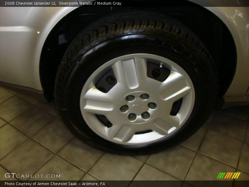 Silverstone Metallic / Medium Gray 2008 Chevrolet Uplander LS