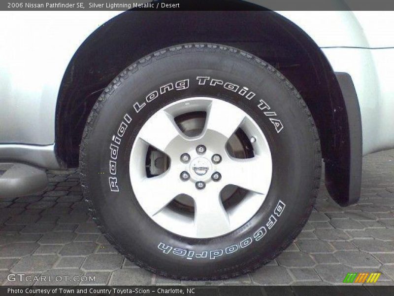 Silver Lightning Metallic / Desert 2006 Nissan Pathfinder SE