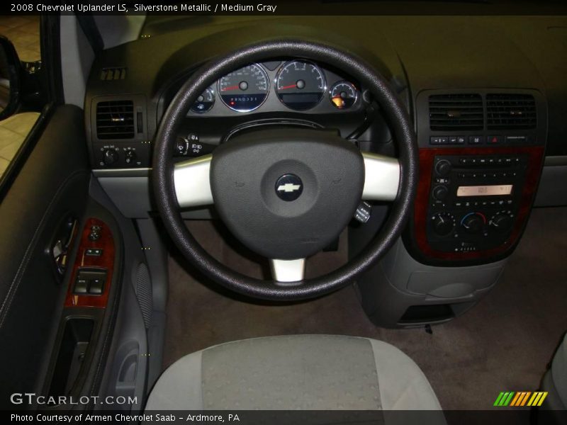 Silverstone Metallic / Medium Gray 2008 Chevrolet Uplander LS
