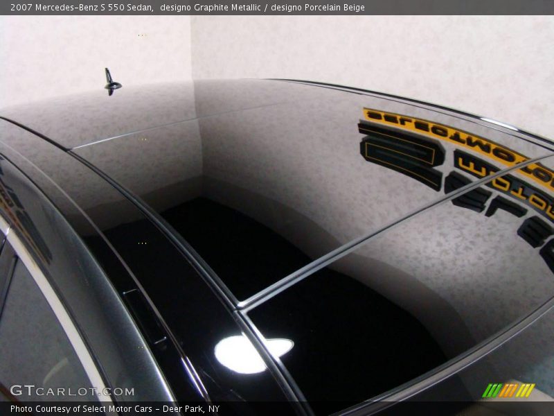 designo Graphite Metallic / designo Porcelain Beige 2007 Mercedes-Benz S 550 Sedan
