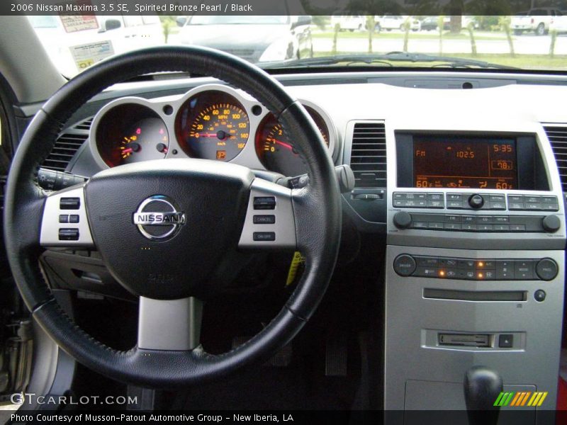 Spirited Bronze Pearl / Black 2006 Nissan Maxima 3.5 SE