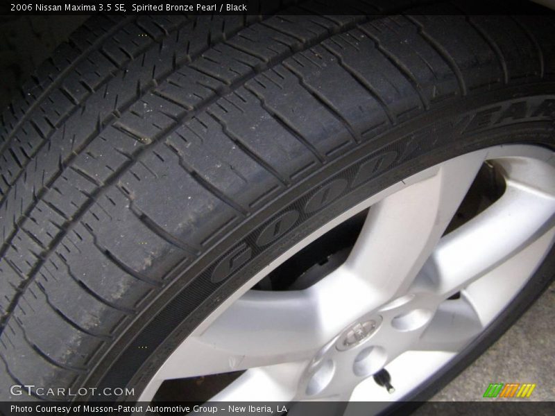 Spirited Bronze Pearl / Black 2006 Nissan Maxima 3.5 SE