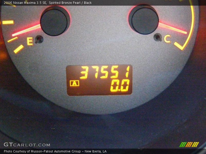 Spirited Bronze Pearl / Black 2006 Nissan Maxima 3.5 SE