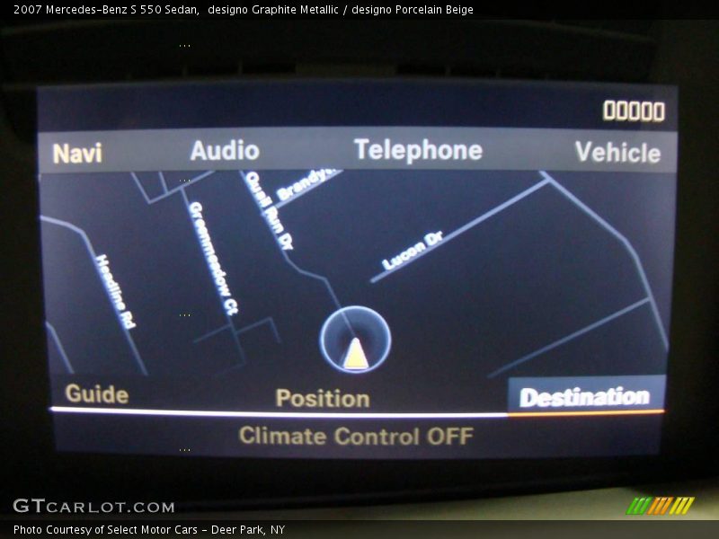 designo Graphite Metallic / designo Porcelain Beige 2007 Mercedes-Benz S 550 Sedan