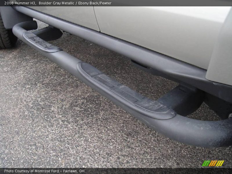 Boulder Gray Metallic / Ebony Black/Pewter 2008 Hummer H3