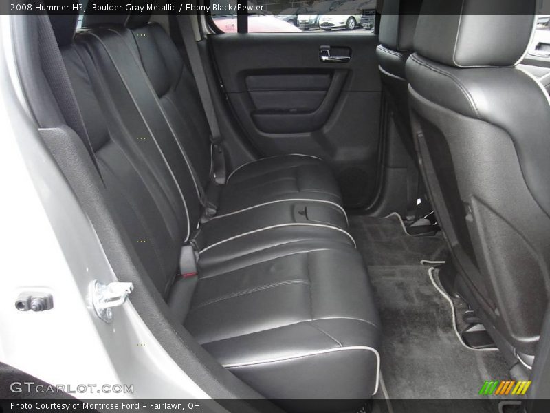 Boulder Gray Metallic / Ebony Black/Pewter 2008 Hummer H3