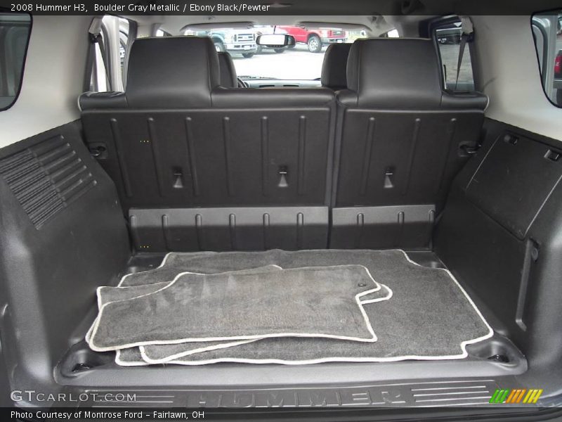 Boulder Gray Metallic / Ebony Black/Pewter 2008 Hummer H3