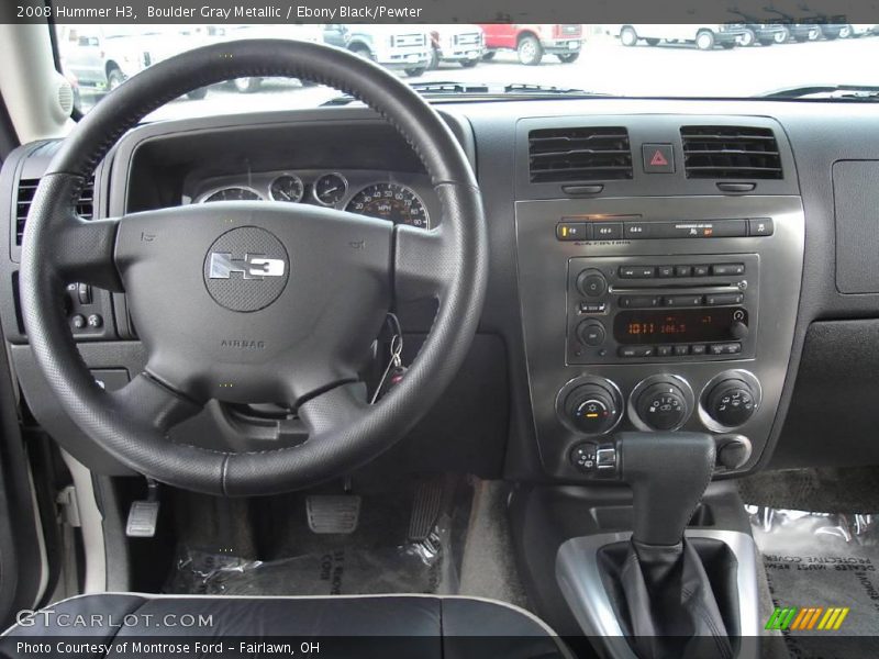 Boulder Gray Metallic / Ebony Black/Pewter 2008 Hummer H3
